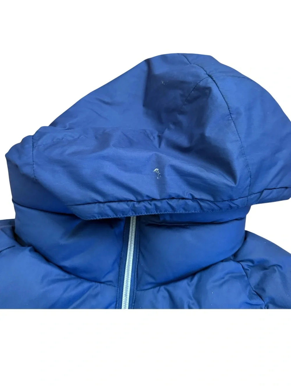 Polo Ralph Lauren Puffer Coat Girls Large 12-14 Winter Jacket Navy Blue Pony